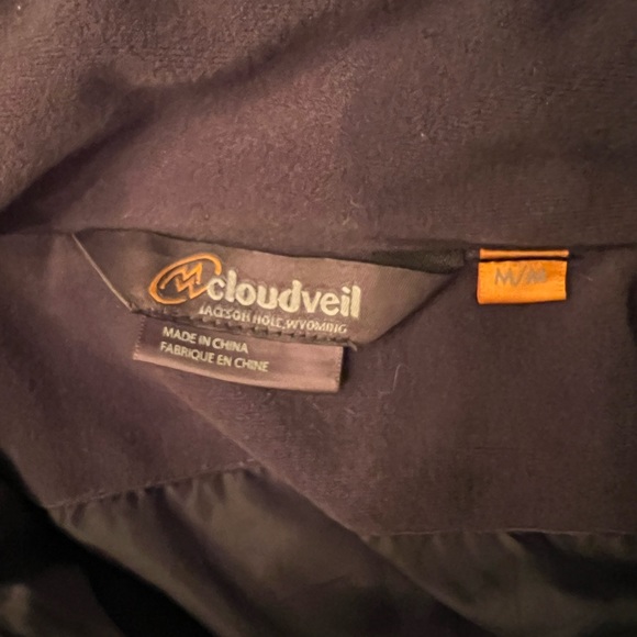 Cloudveil Black Down Puffer Jacket - Picture 5 of 10
